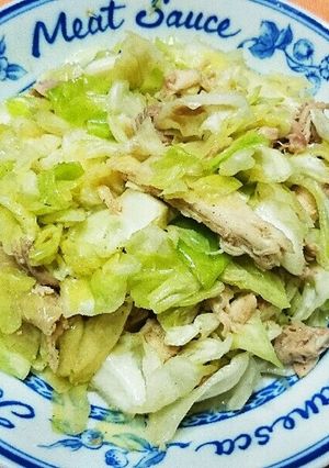 レンジで簡単♪鶏ももとキャベツのもみもみ-レシピのメイン写真