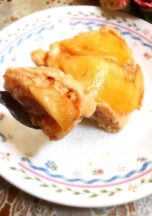 桃のババロア-レシピのメイン写真