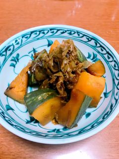 カボチャ煮-レシピのメイン写真