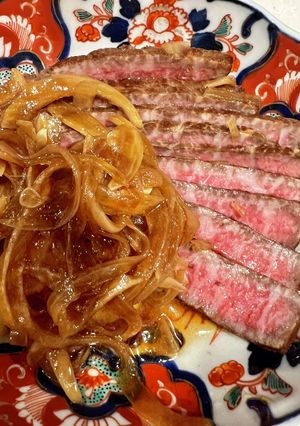 牛肉のたたき玉ねぎソース-レシピのメイン写真