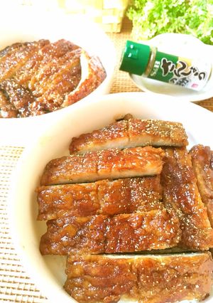 蓮根とはんぺんで作る。超簡単♡鰻の蒲焼き-レシピのメイン写真
