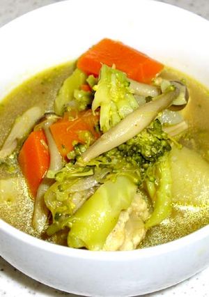 野菜たっぷり♪鶏団子のスープカレー☆-レシピのメイン写真