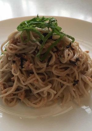 ツナ昆布そうめん-レシピのメイン写真