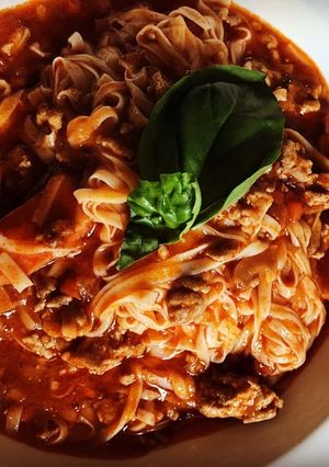糖質ゼロ麺 ミートソース-レシピのメイン写真