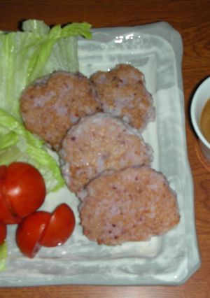 ふわふわイカバーグ-レシピのメイン写真