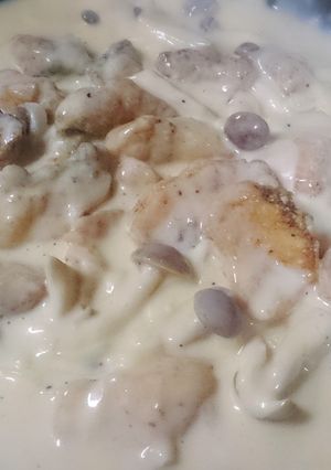 シーバスのクリーム煮-レシピのメイン写真