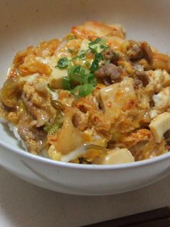 豆腐キムチ丼♪-レシピのメイン写真