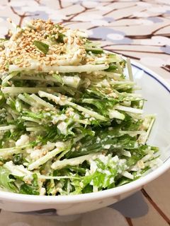 水菜の白和え-レシピのメイン写真