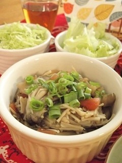 レンジで簡単!ガリ福きのこ-レシピのメイン写真