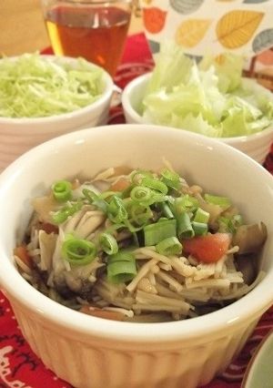 レンジで簡単！ガリ福きのこ-レシピのメイン写真