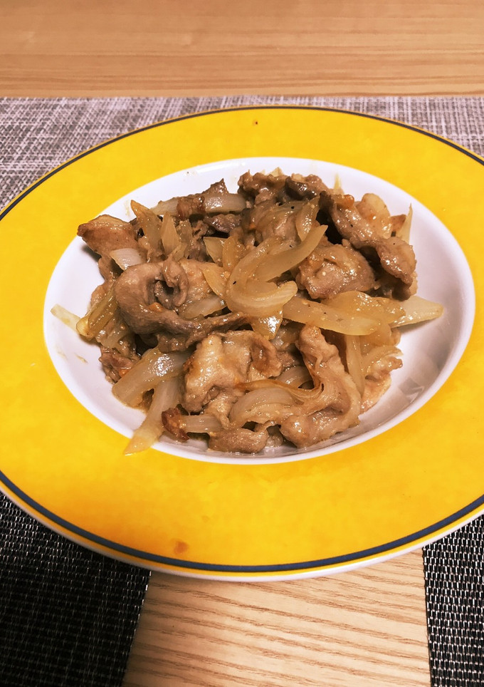 にんにく香る☆豚肉と玉ねぎの味噌炒め-レシピのメイン写真