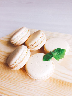 バニラチョコ*マカロン-レシピのメイン写真
