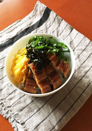 うなぎの三色丼 〜ひつまぶし風〜-レシピのメイン写真