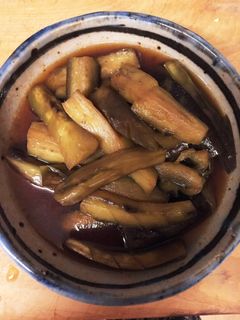 簡単!揚げないナスの煮浸し-レシピのメイン写真