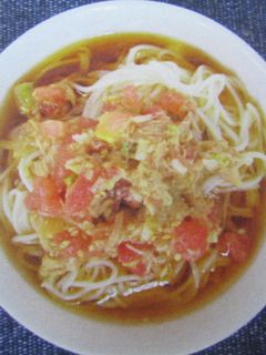 トマトそうめん-レシピのメイン写真