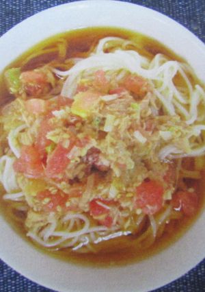 トマトそうめん-レシピのメイン写真