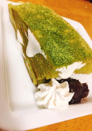 HMで！！もちもち抹茶ミルクレープ-レシピのメイン写真