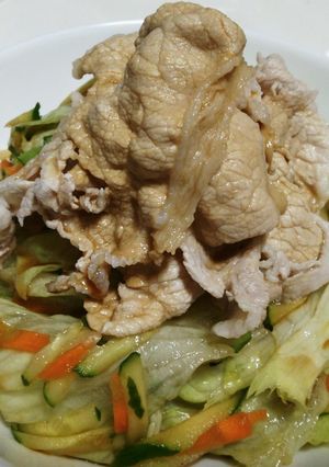 冷しゃぶサラダそうめん-レシピのメイン写真