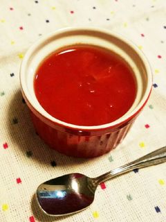 トマト缶で簡単♪トマトゼリー~☆-レシピのメイン写真