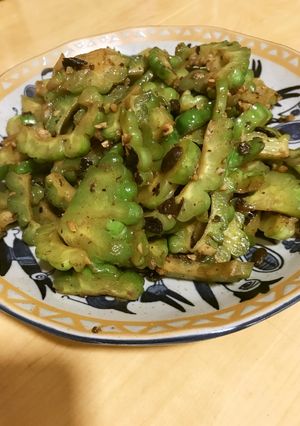 苦瓜の豆豉中華炒め-レシピのメイン写真