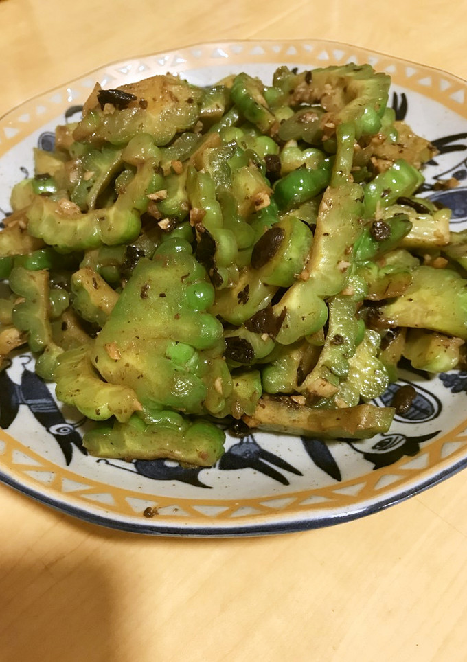 苦瓜の豆豉中華炒め-レシピのメイン写真