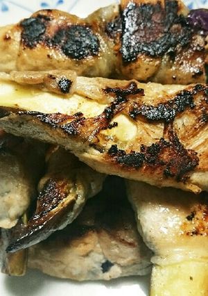 ご飯がすすむ茄子の豚肉巻き-レシピのメイン写真
