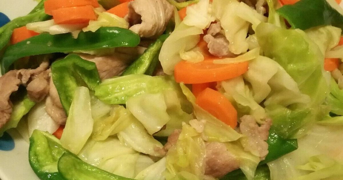肉野菜炒め by BRASSERIE 【クックパッド】 簡単おいしいみんなの