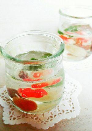 ひんやり冷たい♡金魚の錦玉かん-レシピのメイン写真