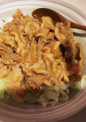 簡単！豚肉の辛味噌スタミナ丼-レシピのメイン写真