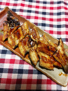 うなぎ♪白焼きのワサビ醤油焼き♥-レシピのメイン写真