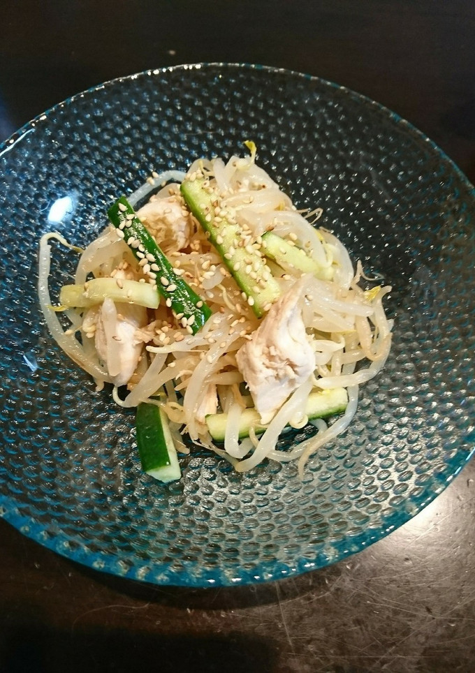 簡単♪鶏ささみともやしの中華和え-レシピのメイン写真