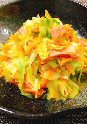 にんじんとキャベツの炒め物♫おかず-レシピのメイン写真