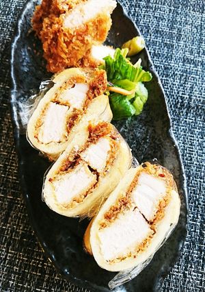 手抜きな❤️カツサンド-レシピのメイン写真