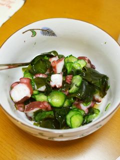 キュウリとタコの酢の物-レシピのメイン写真