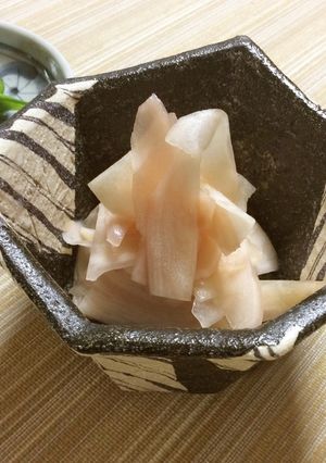 オトナの刺激★新生姜の甘酢漬け-レシピのメイン写真