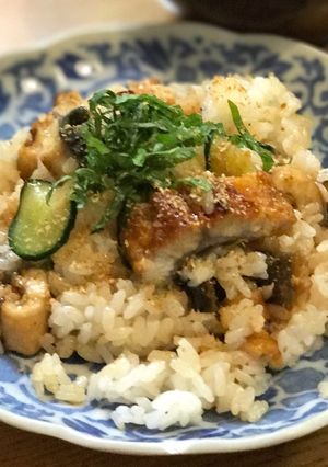 うなきの混ぜ寿司-レシピのメイン写真