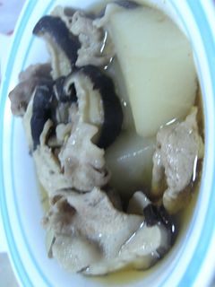 かぶと豚肉の煮物-レシピのメイン写真