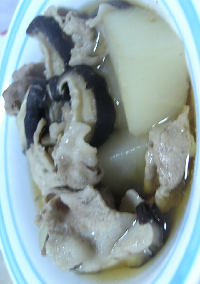 かぶと豚肉の煮物-レシピのメイン写真