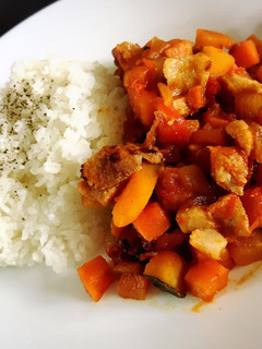 夏野菜ゴロゴロドライカレー-レシピのメイン写真