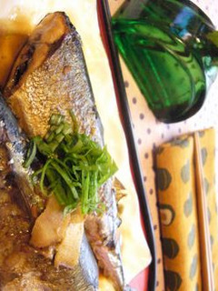 焼き秋刀魚の味噌煮-レシピのメイン写真