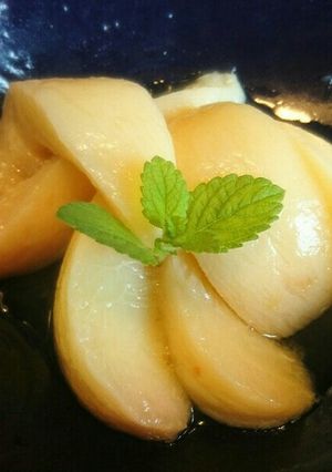 簡単‼桃コンポート-レシピのメイン写真