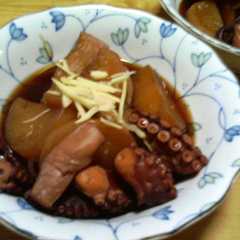 รูปของ やわらか！たこと大根の煮物