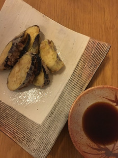 簡単♡旦那絶賛♡旬のなすのはさみ揚げ-レシピのメイン写真