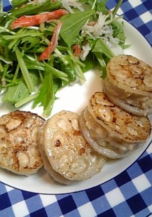 レンコンはさみ焼き-レシピのメイン写真