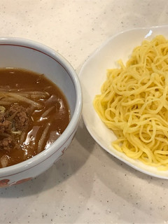 味噌ラーメンつけ麺、ただの味噌ラーメン?-レシピのメイン写真