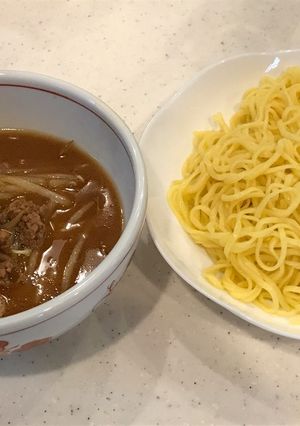 味噌ラーメンつけ麺、ただの味噌ラーメン？-レシピのメイン写真