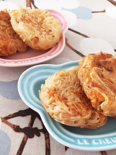 離乳食後期〜素麺おやき-レシピのメイン写真