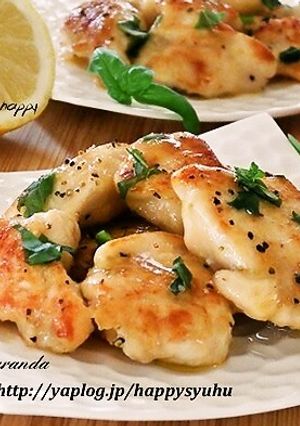 鶏胸肉☆レモンバターチキン-レシピのメイン写真