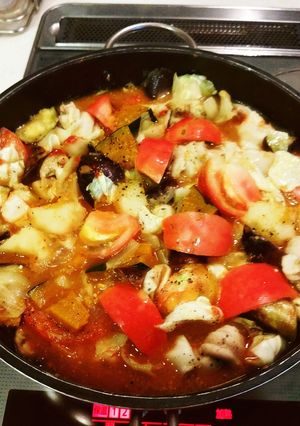 夏野菜の和風ラタトゥイユ⭐三世代大満足-レシピのメイン写真