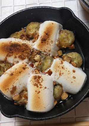 とろ~り焼きバナナ&マシュマロ-レシピのメイン写真